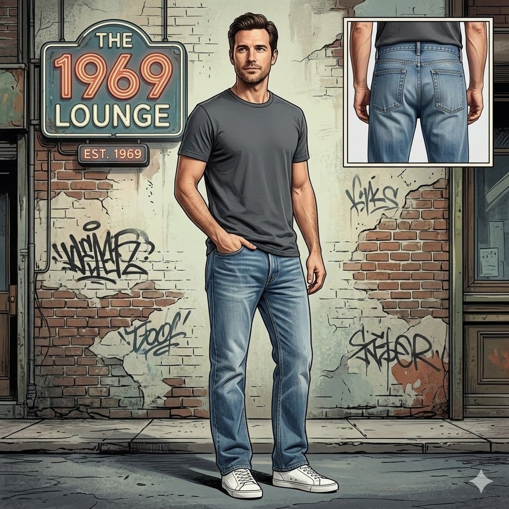 Gap Premium Straight Mens Jeans 36x32 Vintage Indigo Light Wash 100 Cotton‎ 2013